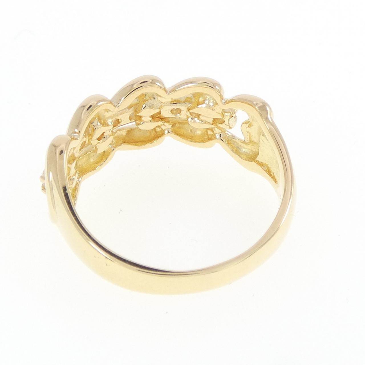 K18YG ダイヤモンド リング 0.30CT