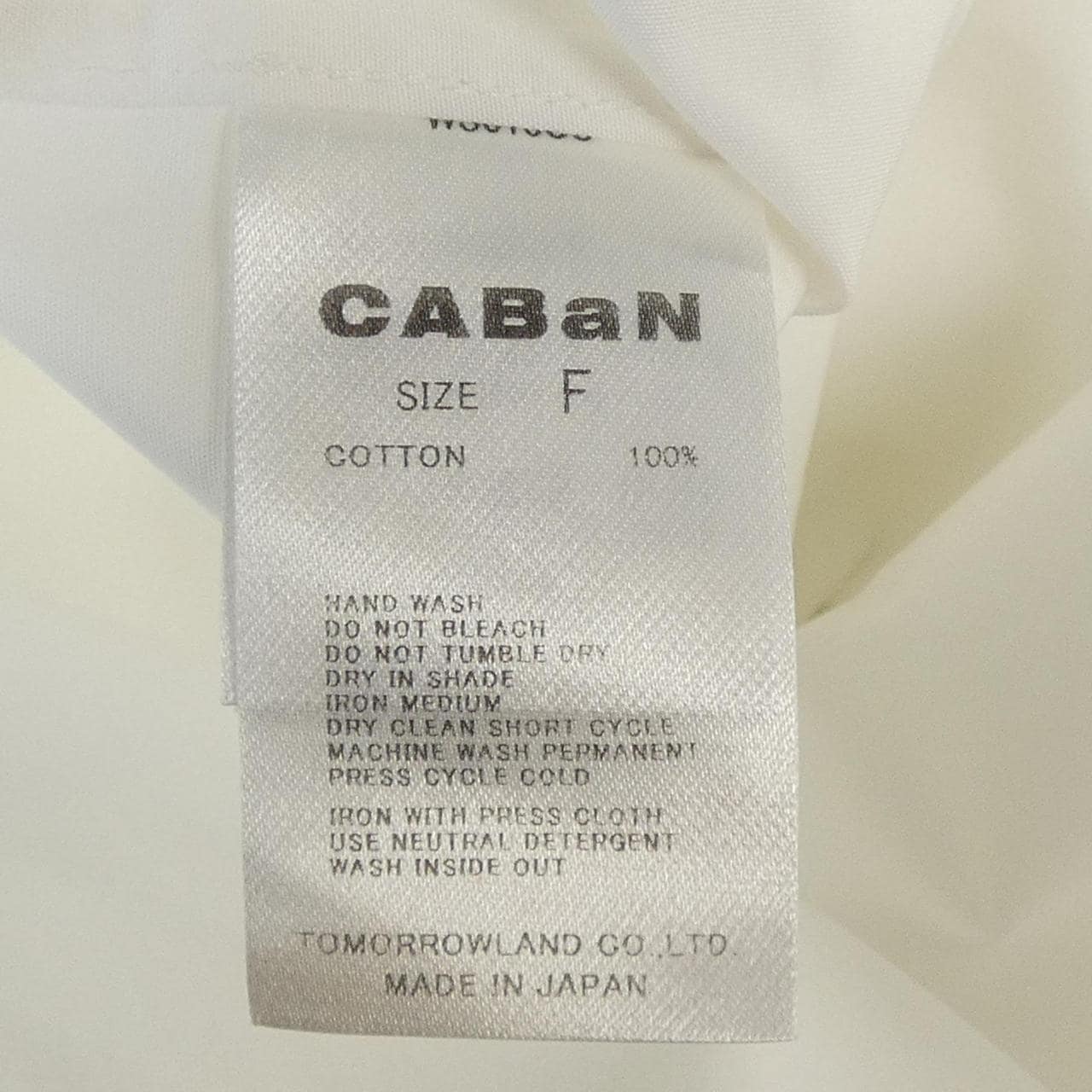 キャバン CABaN シャツ