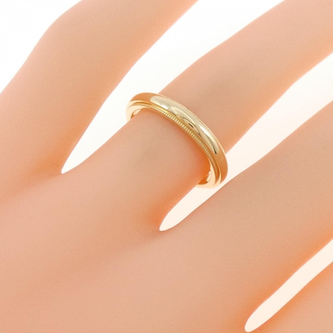 ティファニー ミルグレイン リング