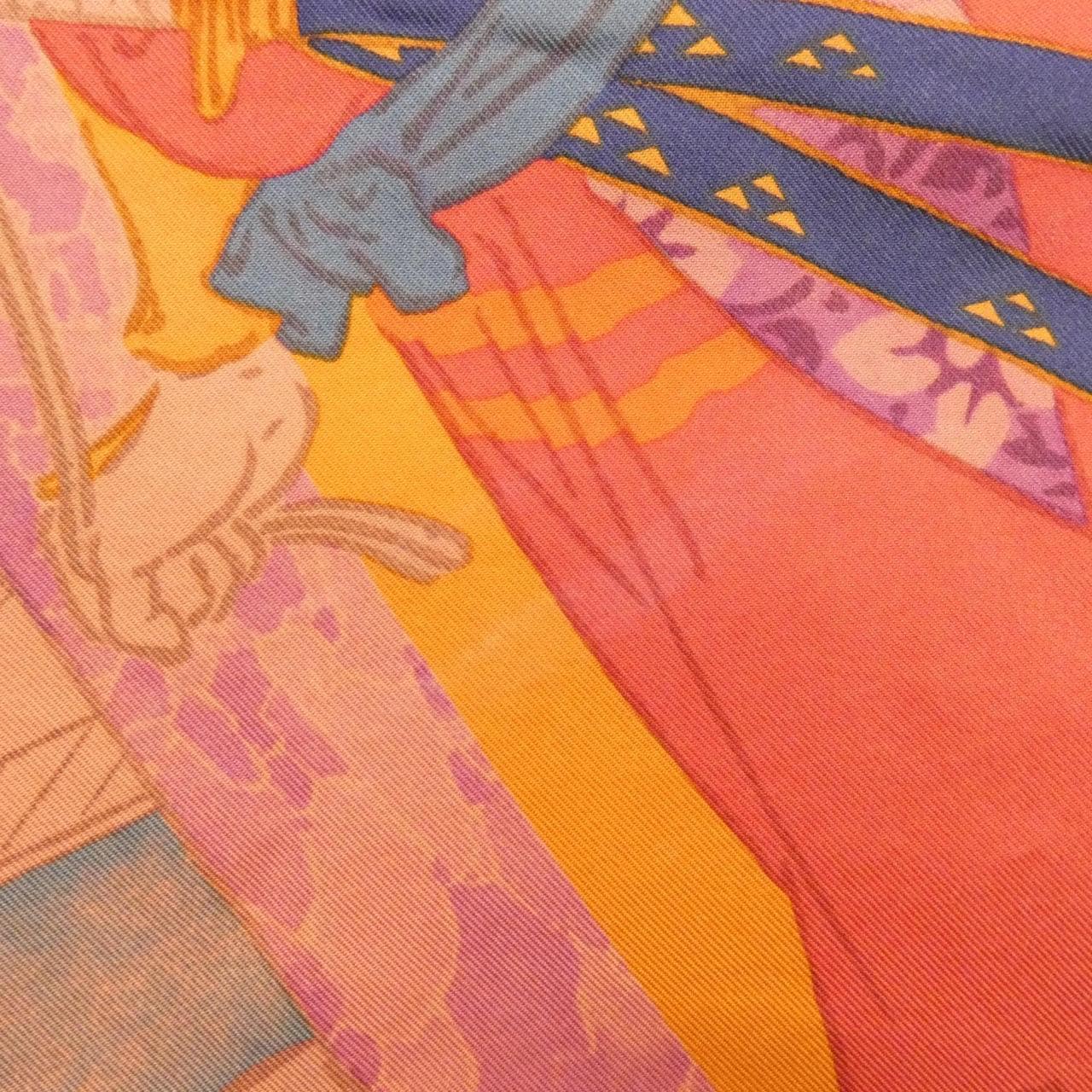 エルメス LES ARTISAN D'HERMES カレ スカーフ