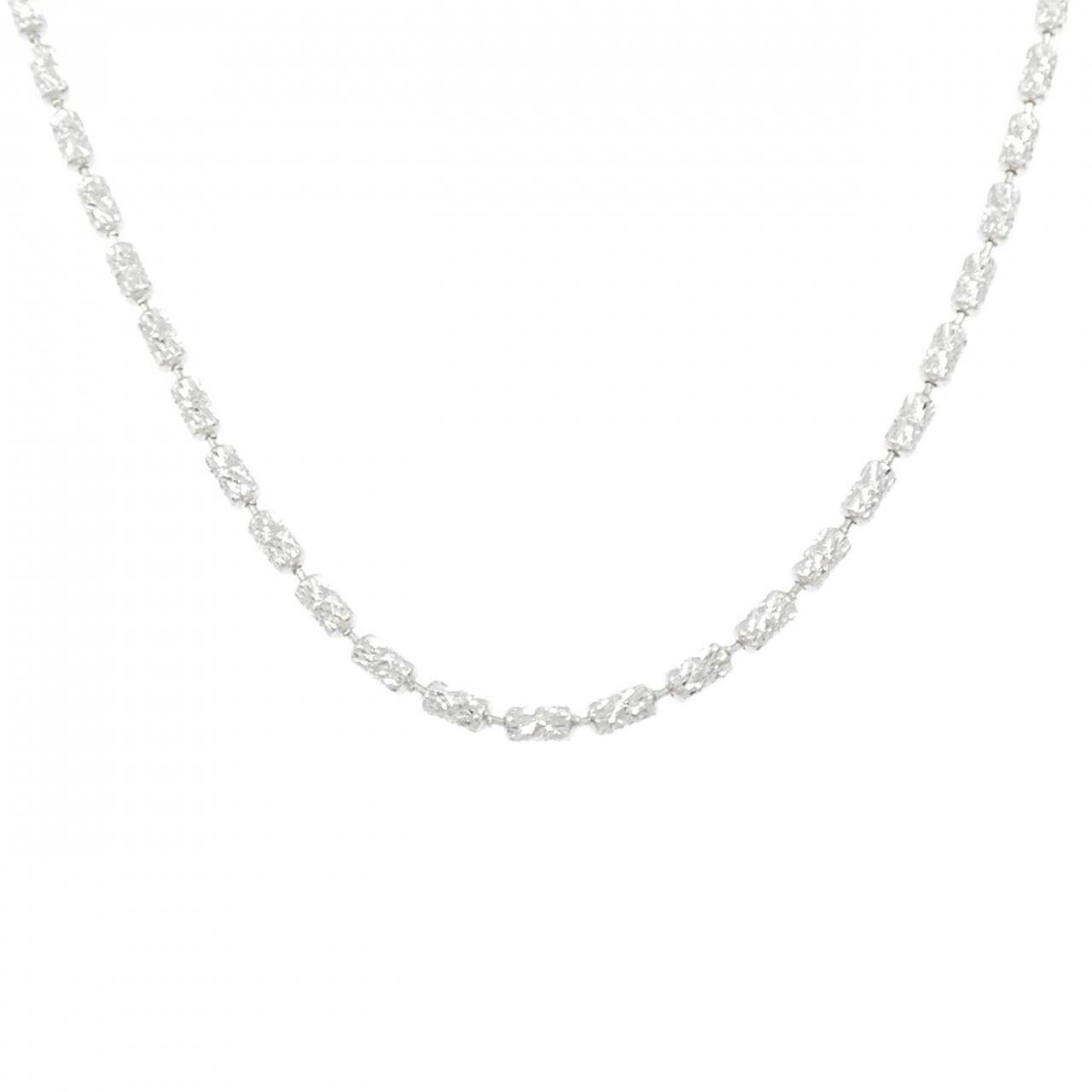 K18WG chain necklace