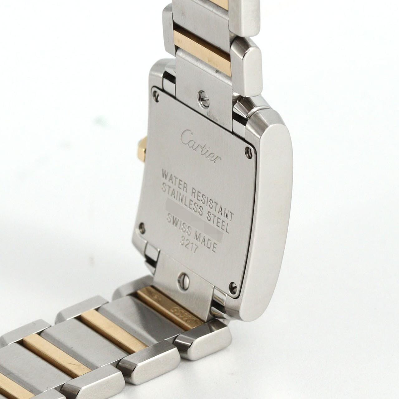 カルティエ タンクフランセーズSM コンビ W51007Q4 SSxYG クォーツ
