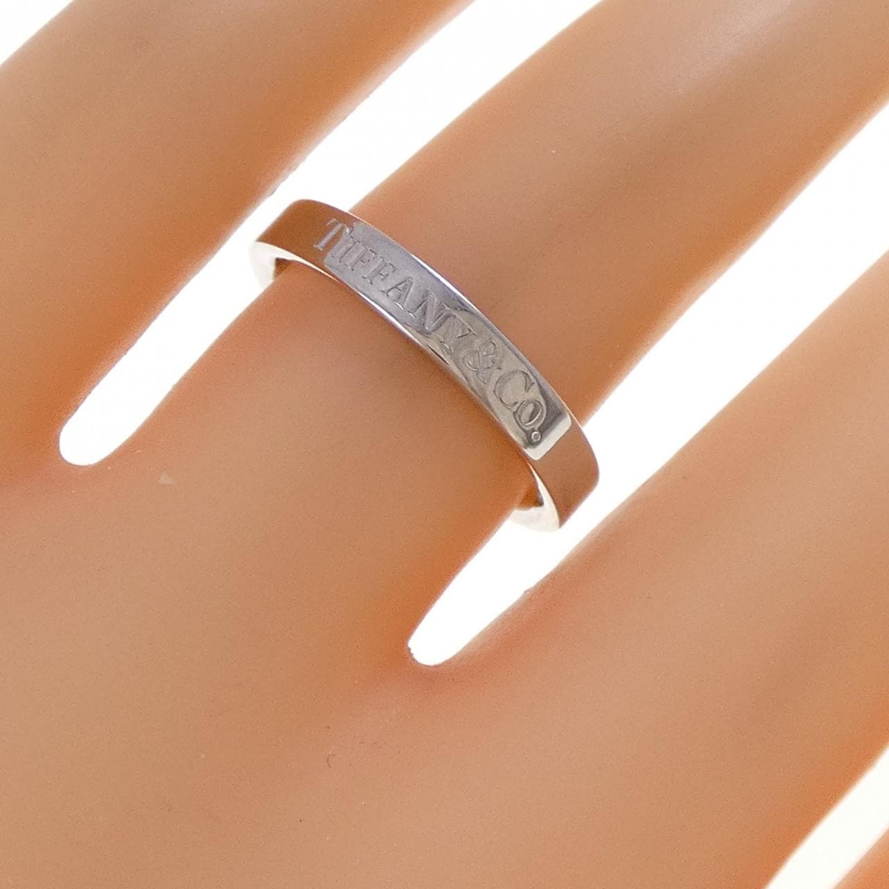 ティファニー フラット リング