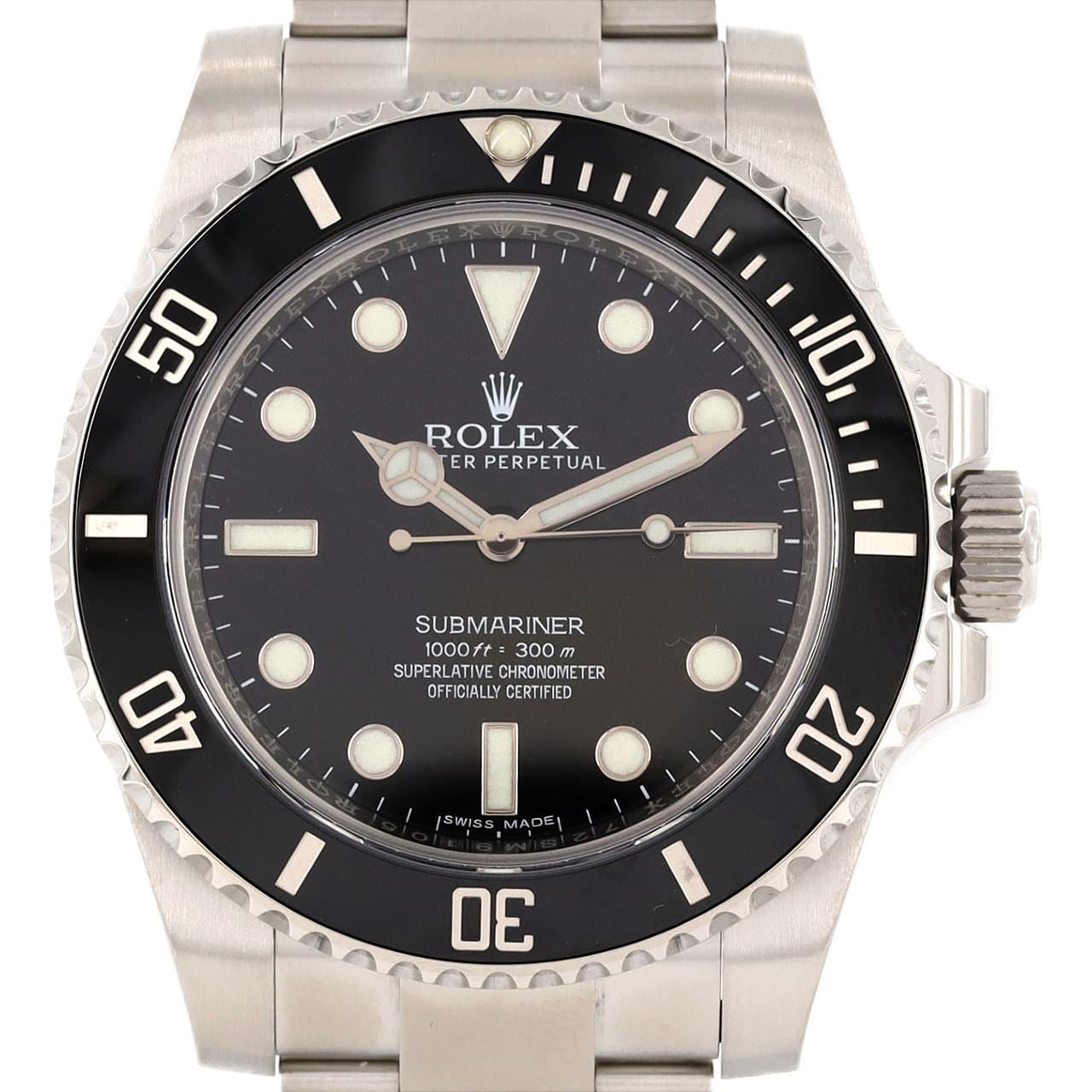 ROLEX Submariner 114060 SS Automatic random number