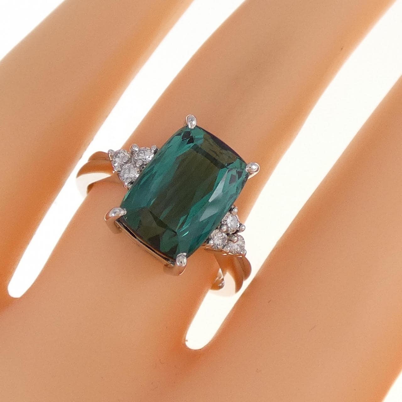 PT トルマリン リング 4.95CT