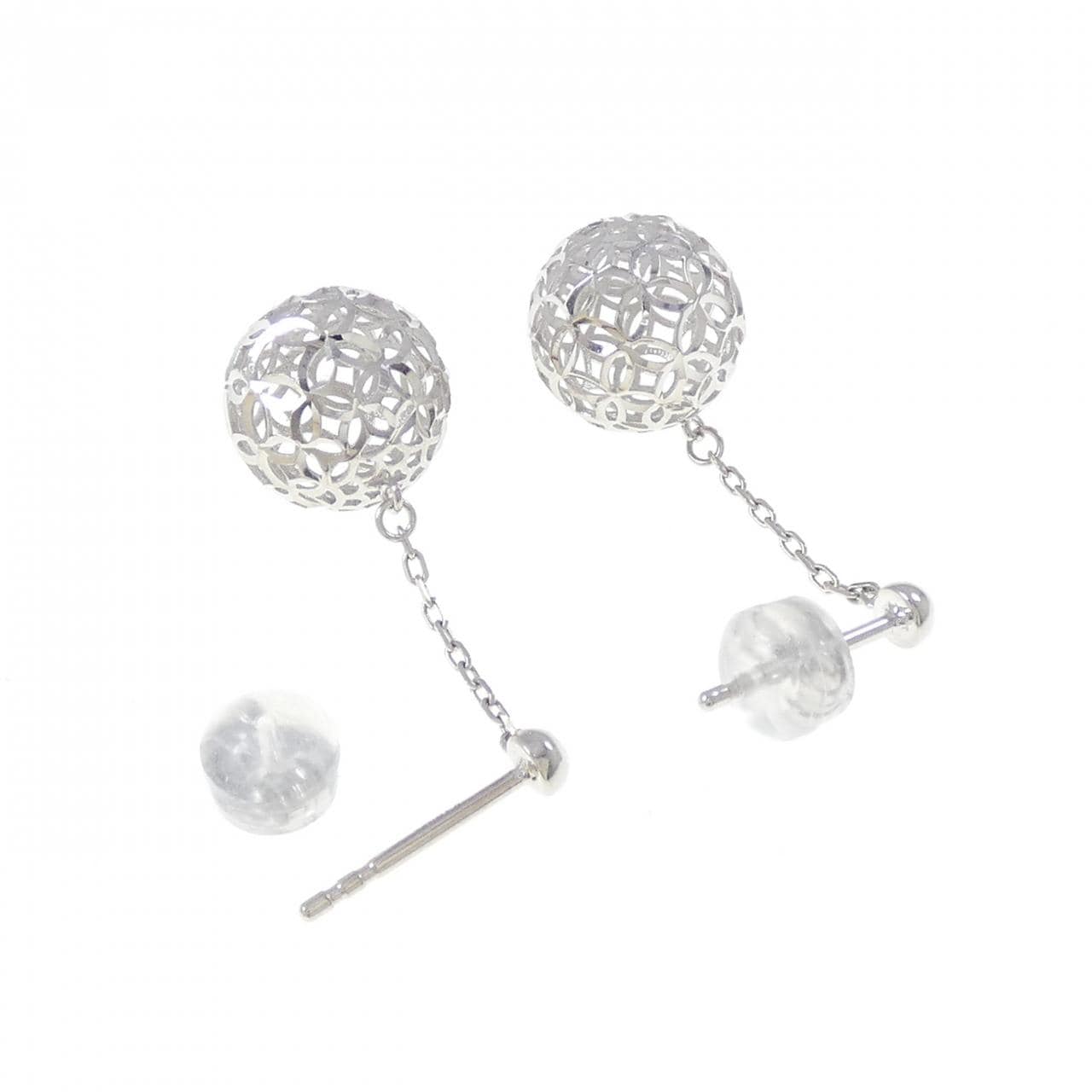 【新品】K18WG ピアス