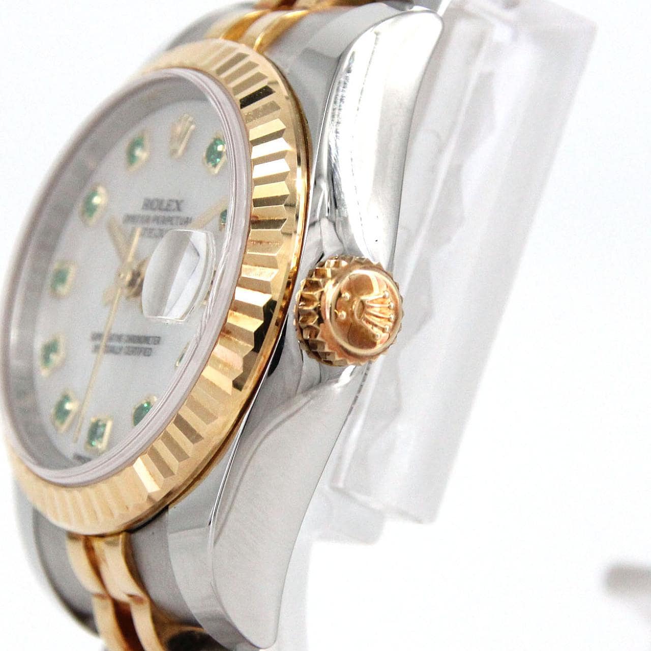 ロレックス デイトジャスト 179173NGE SSxYG 自動巻 ランダム番