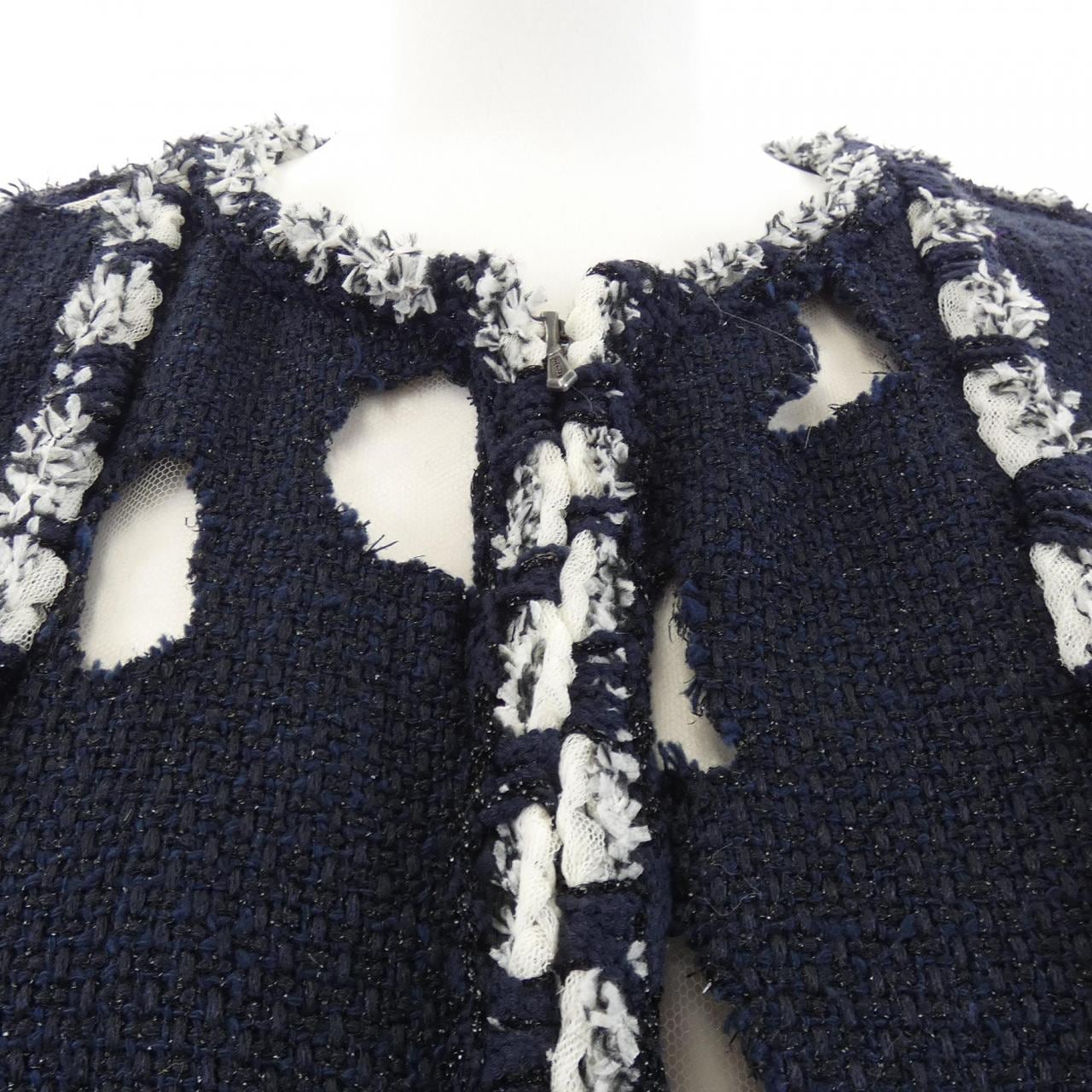シャネル CHANEL P41085W04886 ノーカラージャケット