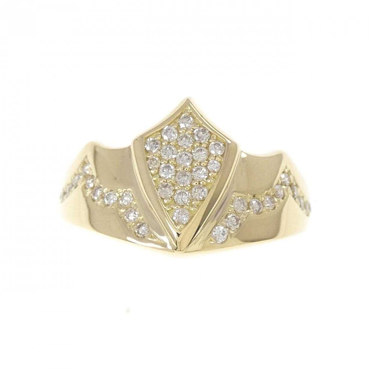 K18YG ダイヤモンド リング 0.40CT