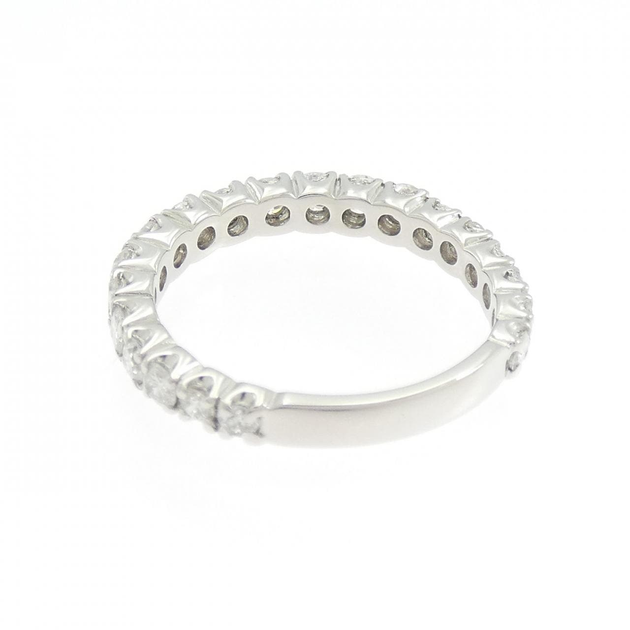 PT900 ハーフエタニティ ダイヤモンド リング 1.00CT