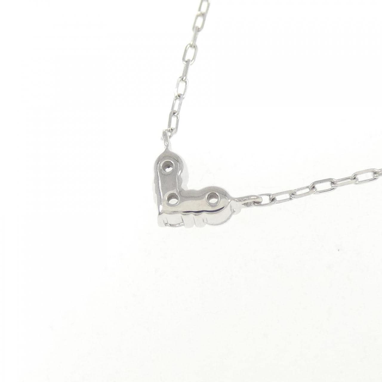 4゜C ハート キュービックジルコニア ネックレス