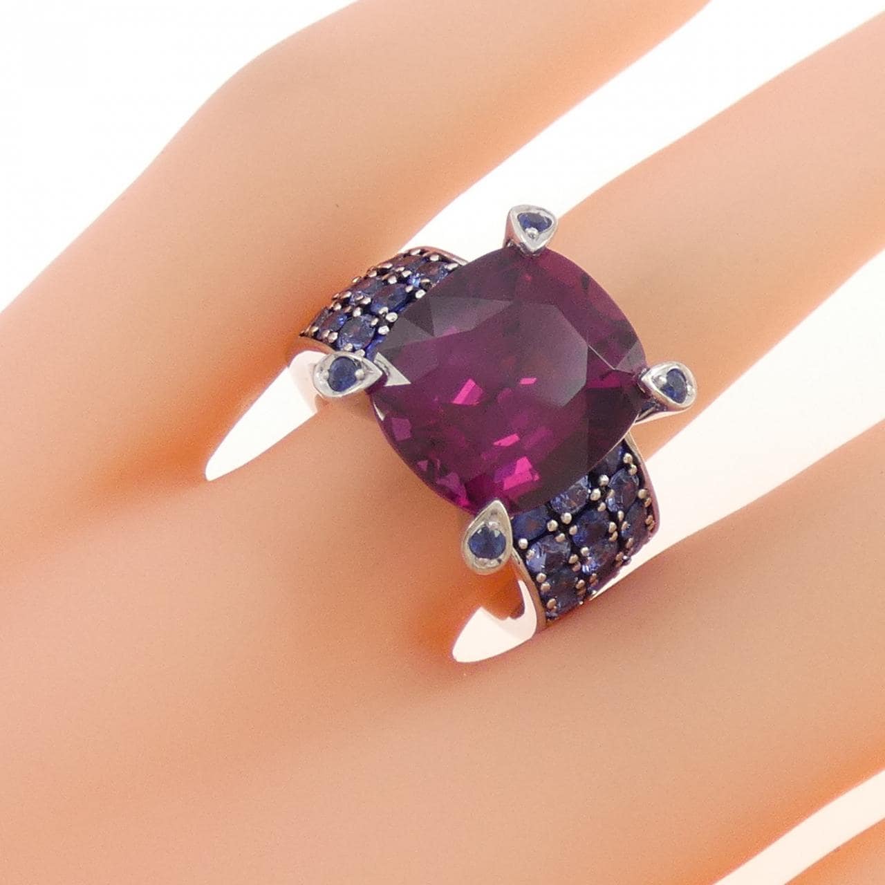 タサキ ガーネット リング 10.08CT