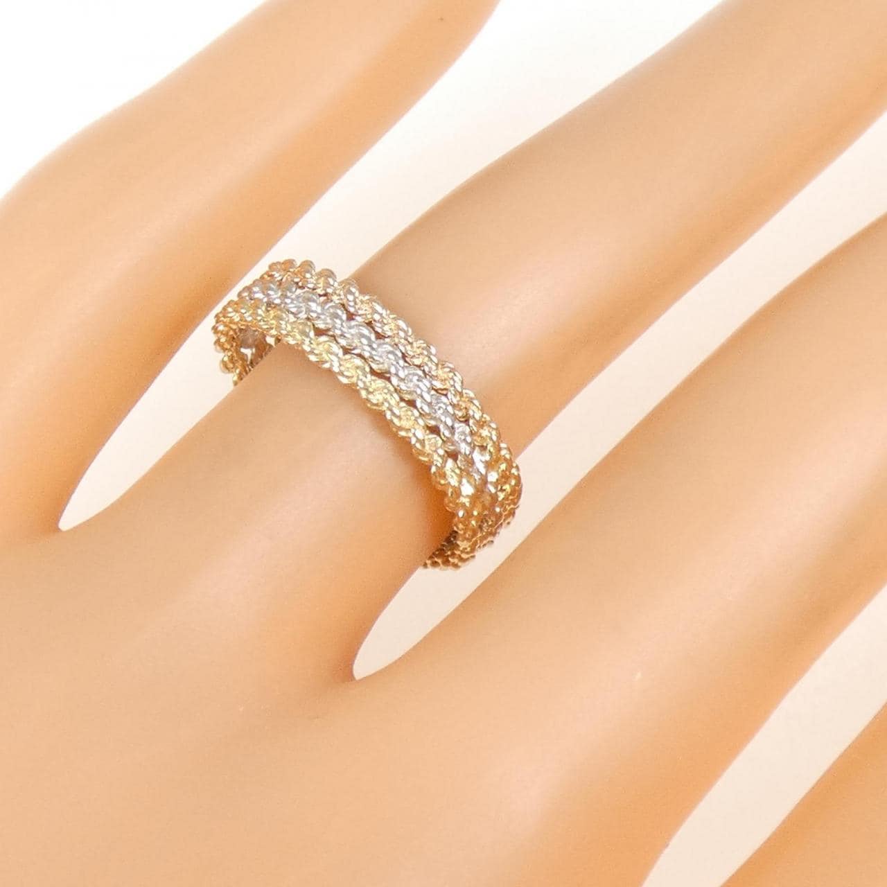 750スリーカラー リング