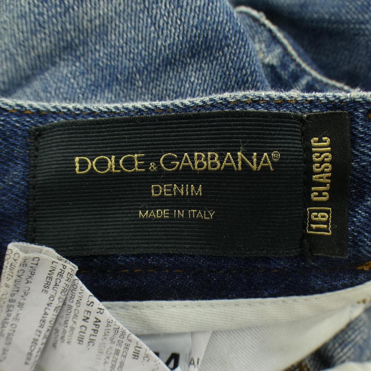 ドルチェアンドガッバーナ DOLCE&GABBANA G6OLCD G8700 ジーンズ