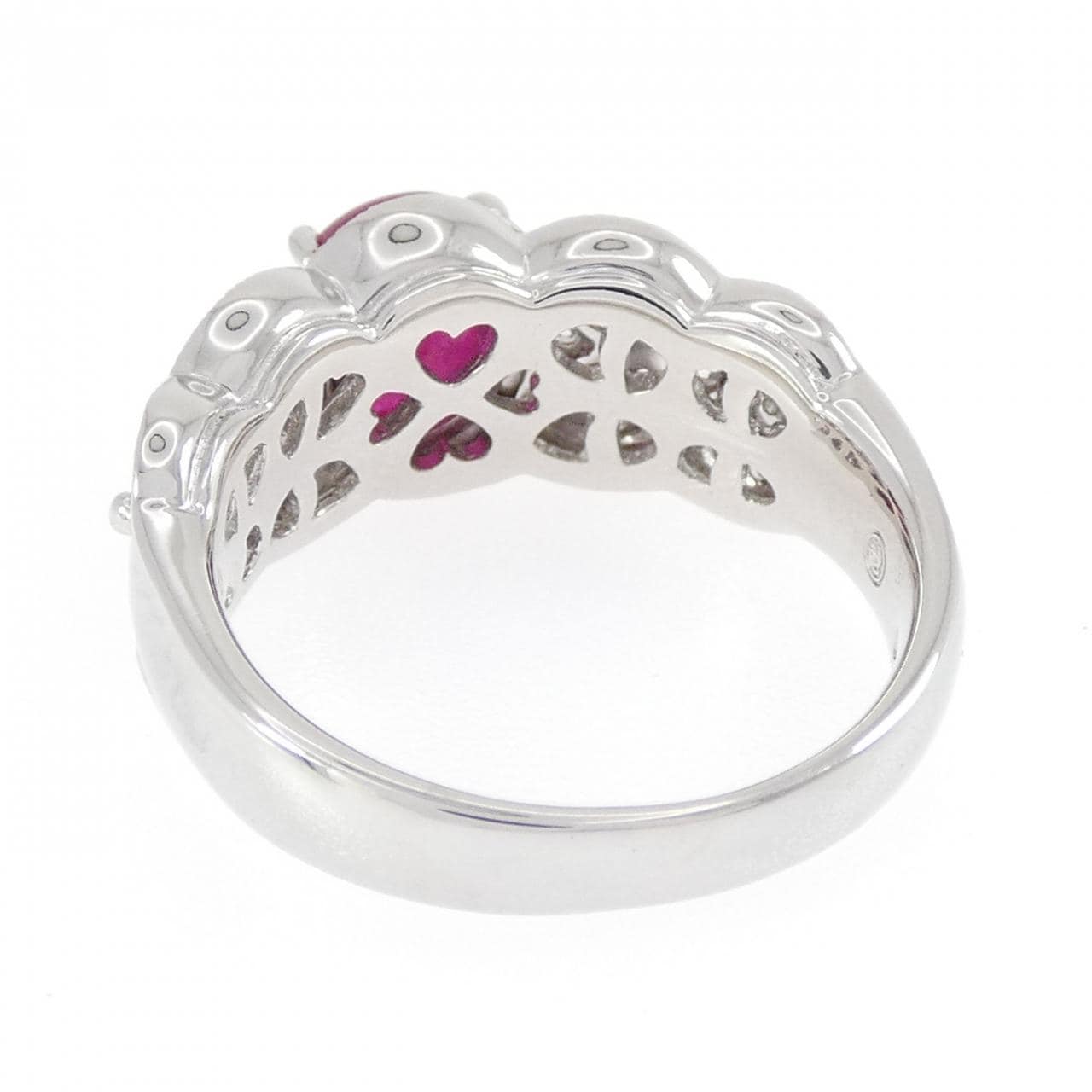 PT900 ルビー リング 1.77CT