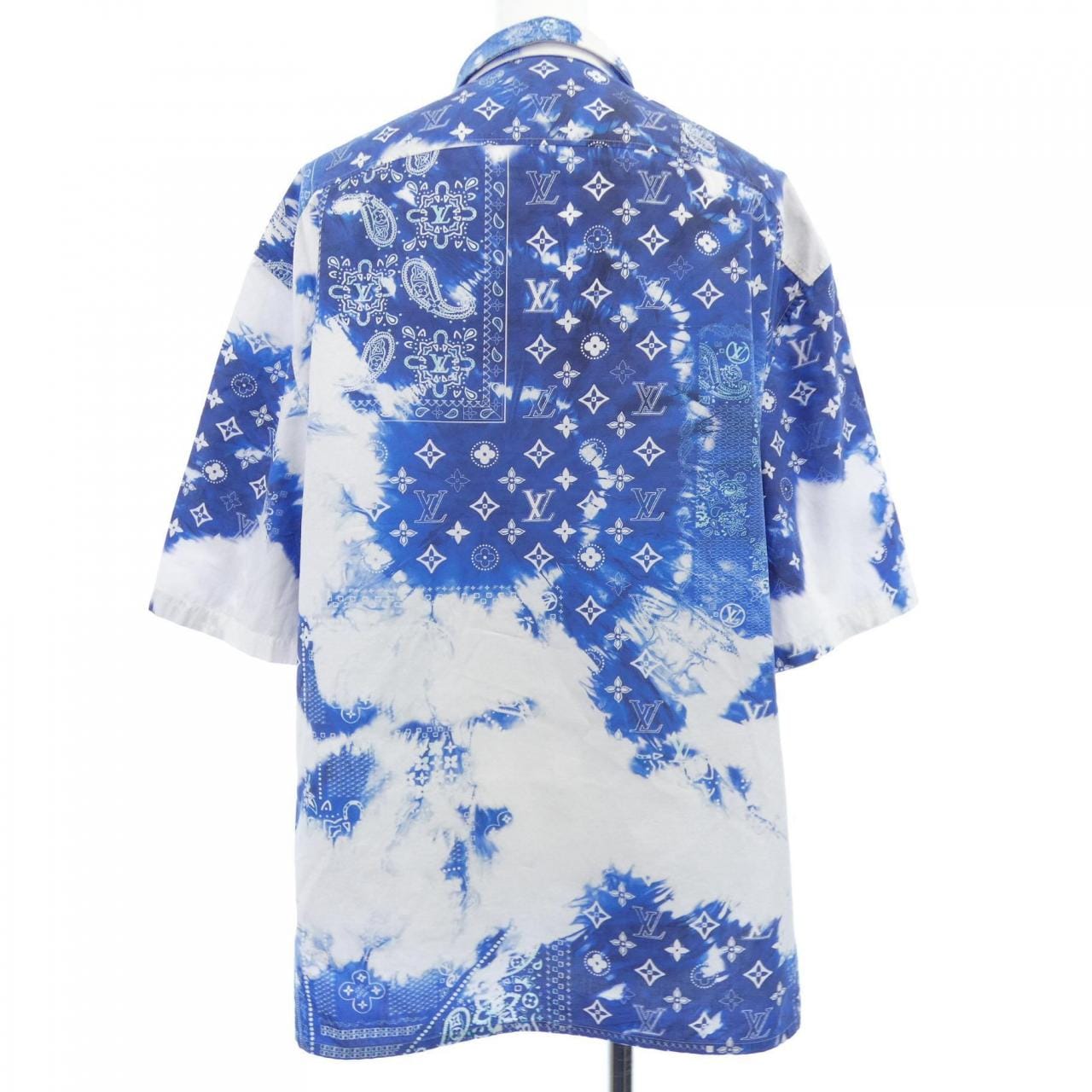 ルイヴィトン LOUIS VUITTON モノグラムバンダナショートスリーブシャツ HNS07WNW0 S/Sシャツ