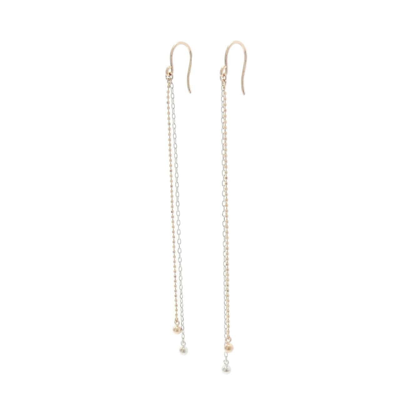 K18PG/K14WG ピアス