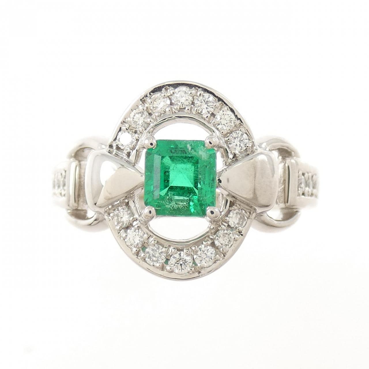PT900翡翠戒指0.40CT