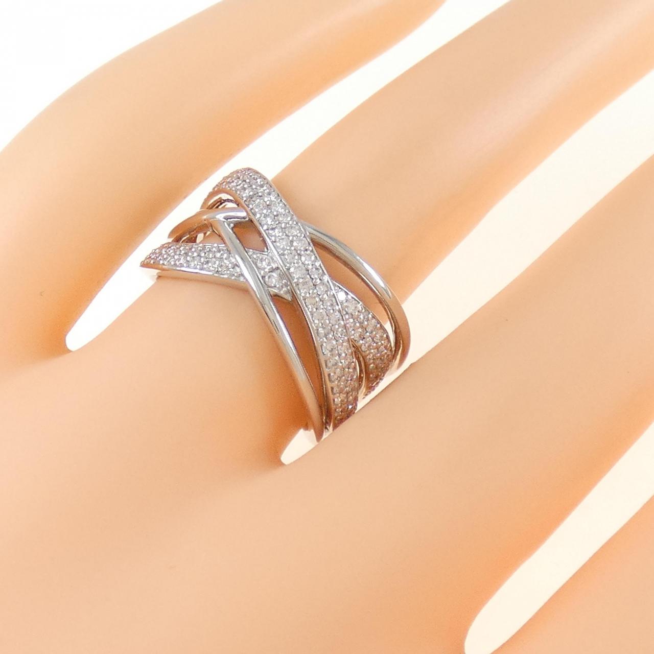 [新品] PT鑽石戒指 0.45CT