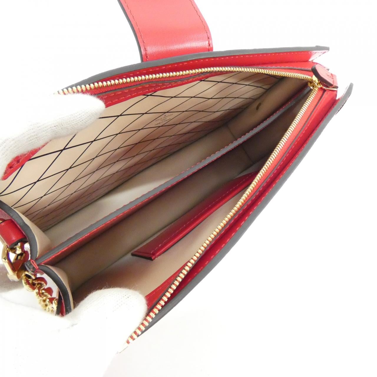 ルイヴィトン ヴェルニ トランク クラッチ ショルダーバッグ