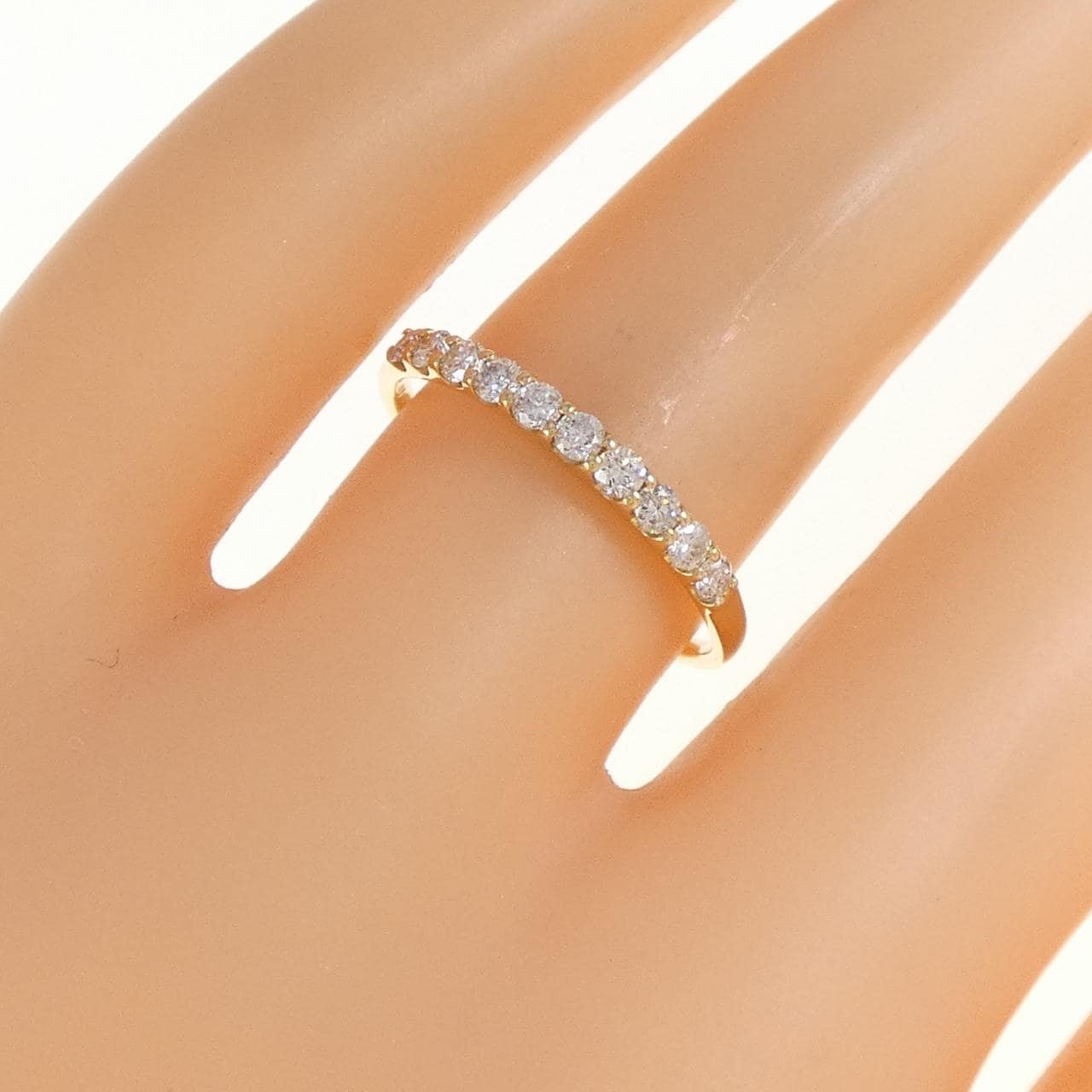 K18YG ダイヤモンド リング 0.30CT