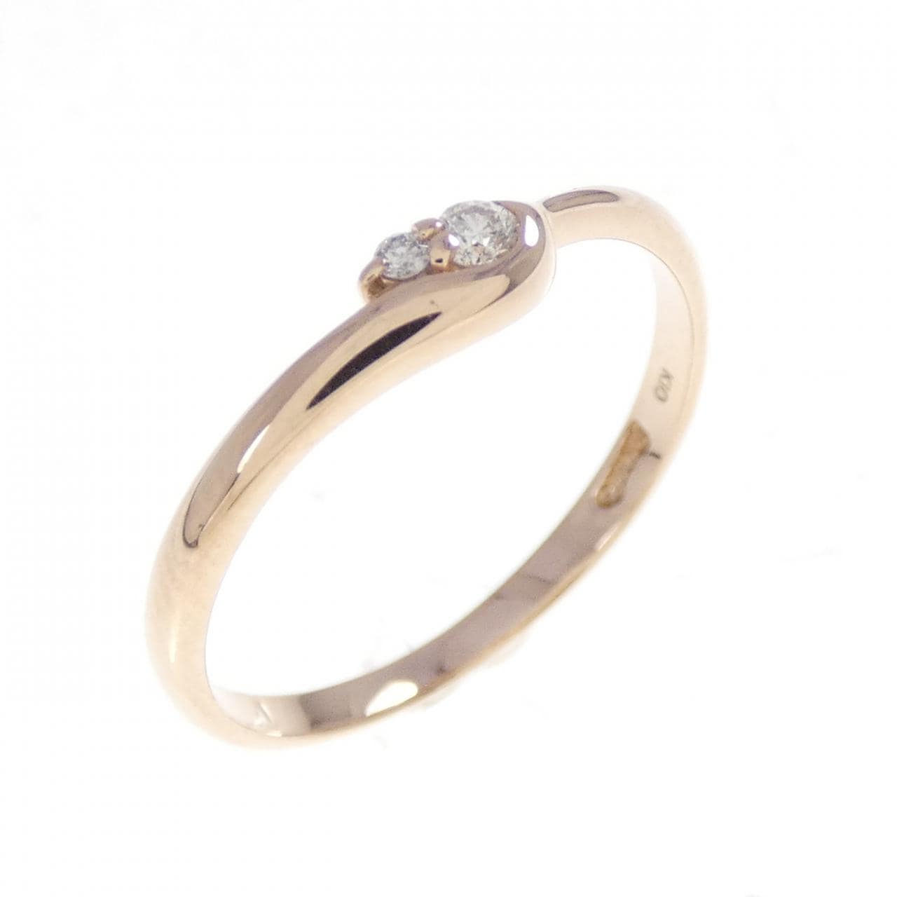 K10PG ダイヤモンド リング 0.03CT