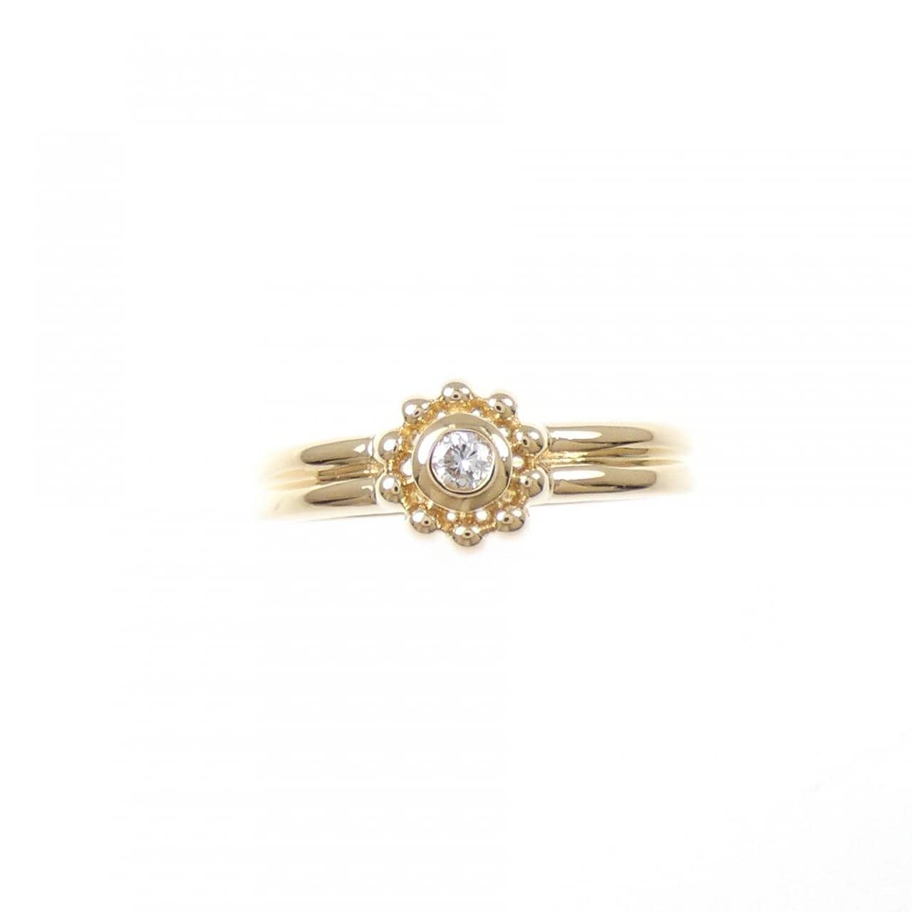 K18YG ダイヤモンド リング 0.05CT
