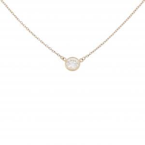 ティファニー バイザヤード ネックレス 0.40CT G VVS2 3EXT