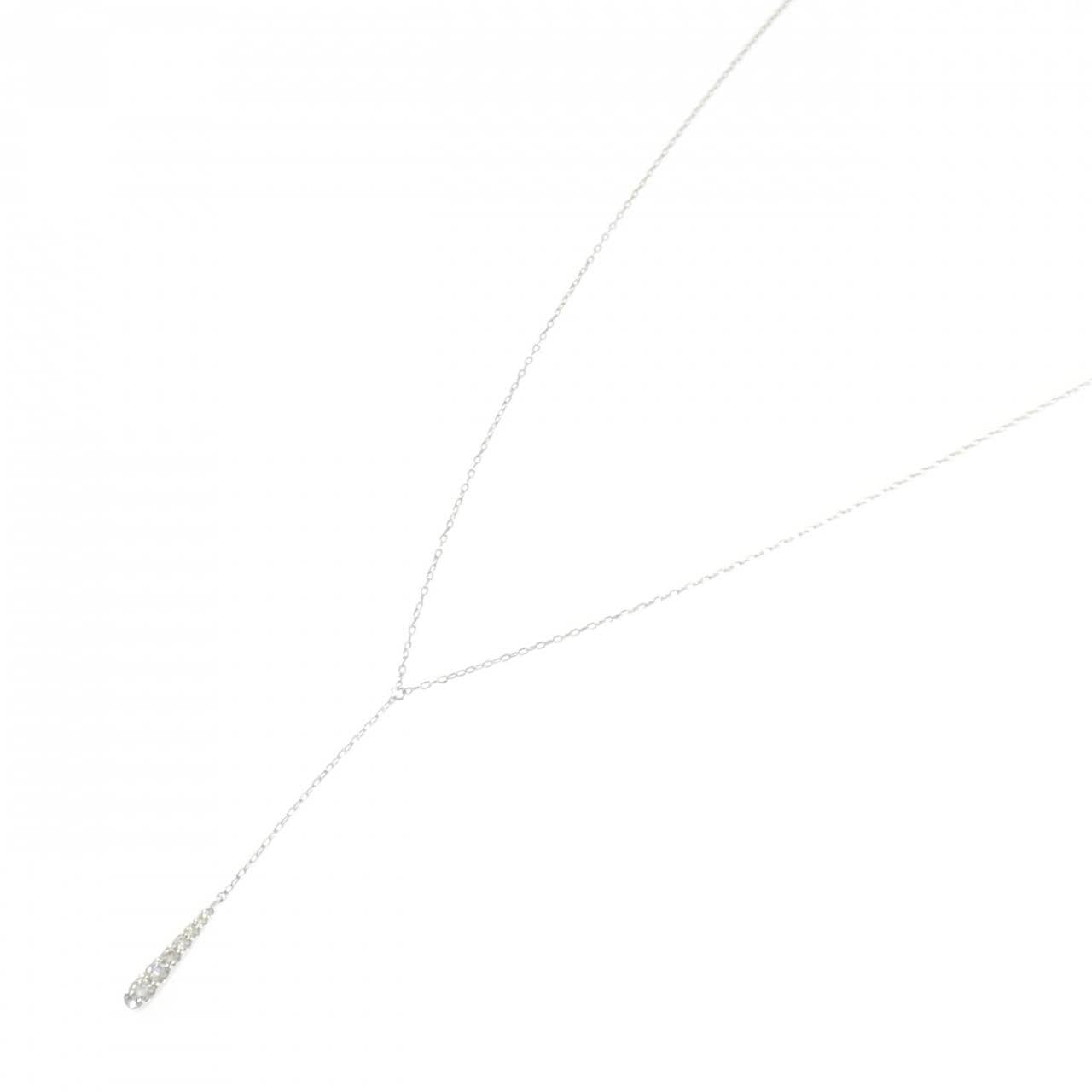 PT900 ダイヤモンド ネックレス 0.15CT