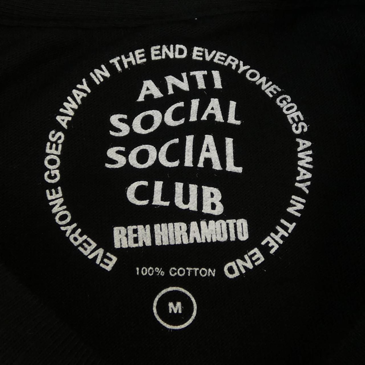 アンチソーシャルソーシャルクラブ ANTI SOCIAL SOCIAL CLUB REN HIRAMOTO Tシャツ