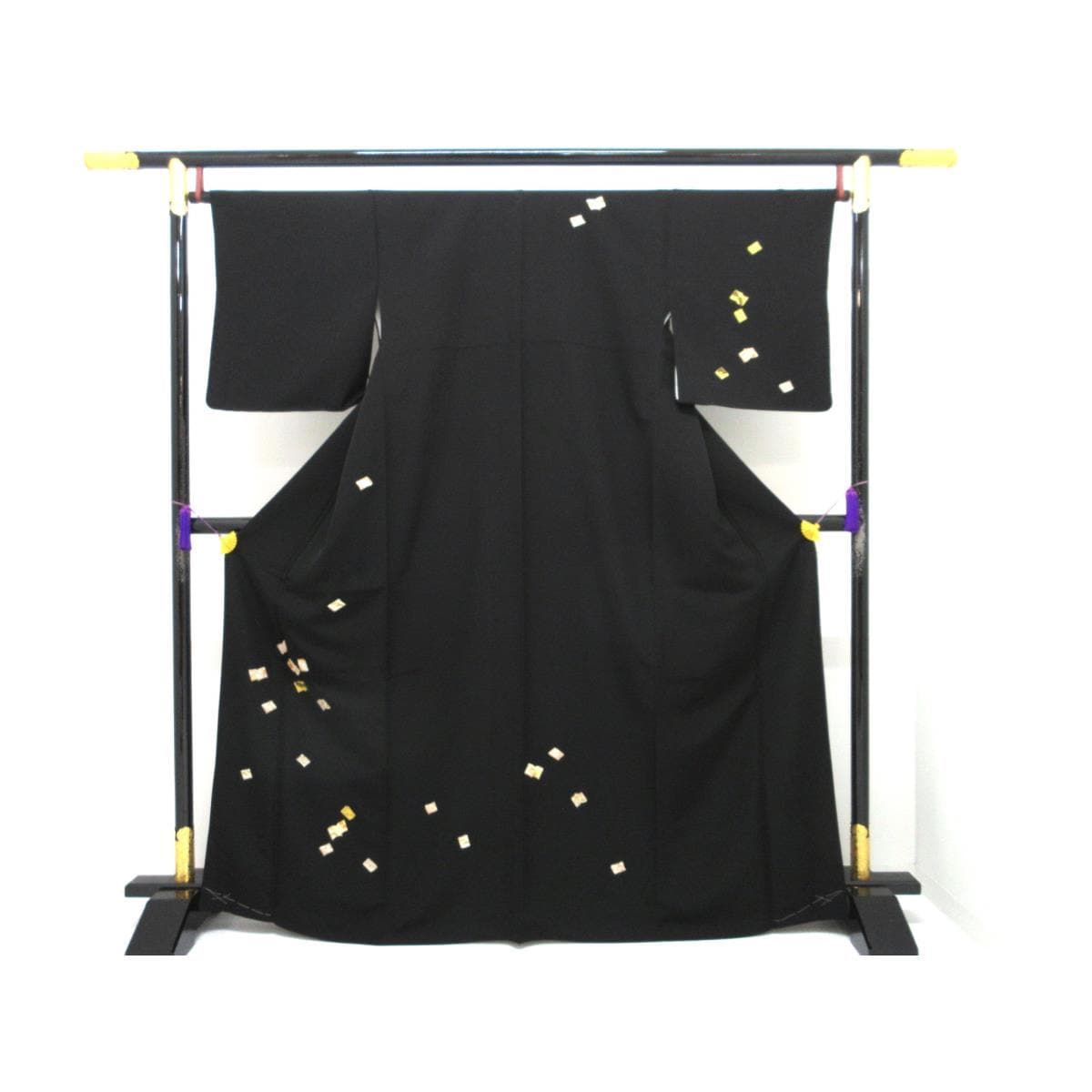 訪問着　友禅金彩加工