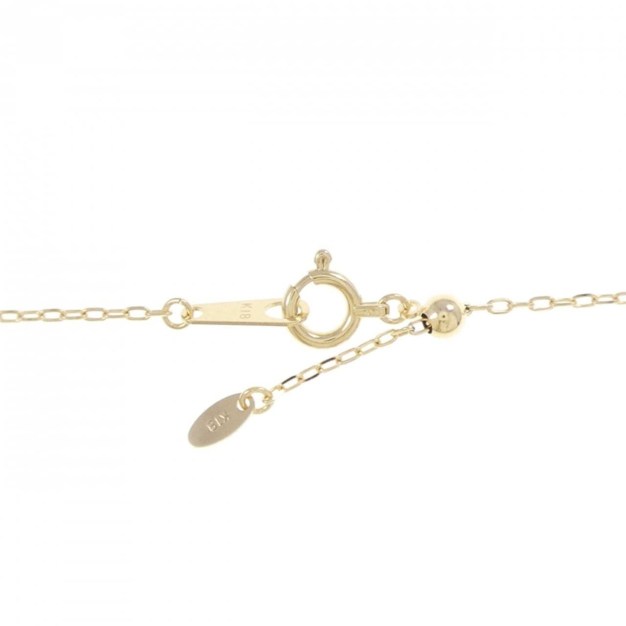 K18YG ダイヤモンド ネックレス 0.56CT
