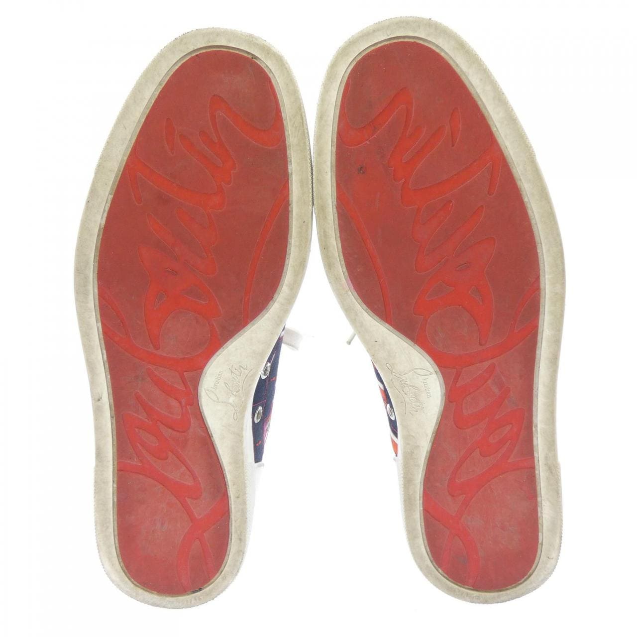 クリスチャンルブタン CHRISTIAN LOUBOUTIN Louis Junior Spikes Flat スニーカー