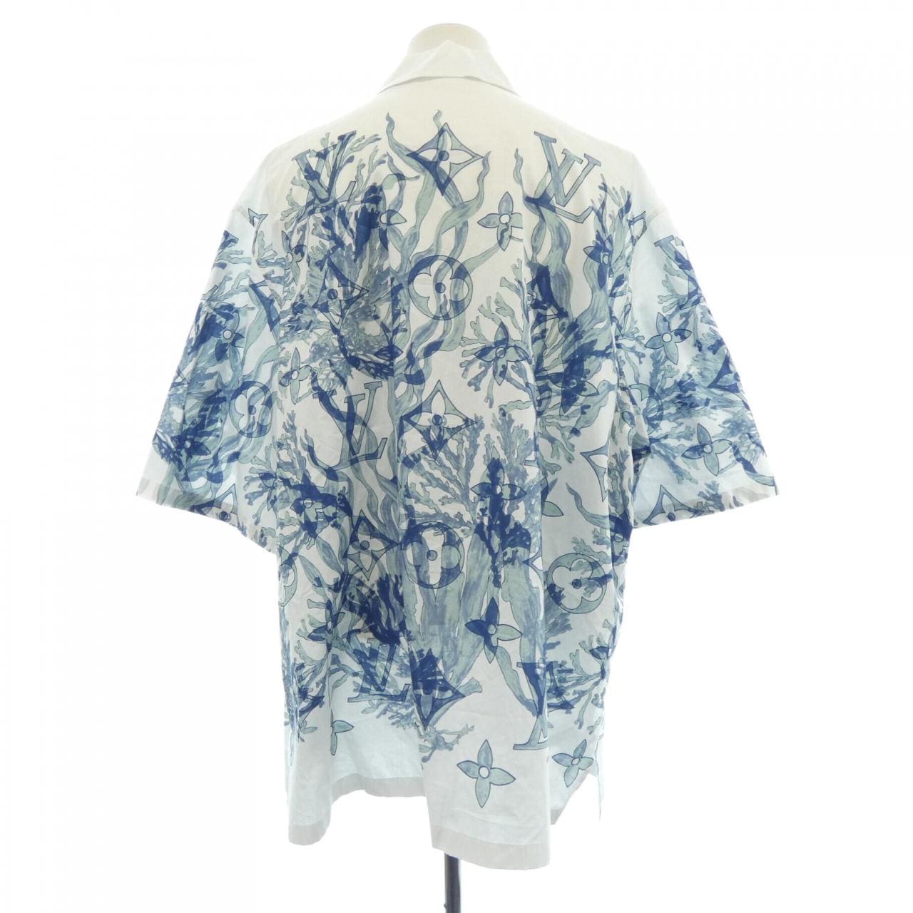 ルイヴィトン LOUIS VUITTON グラフィックショートスリーブコットンシャツ HPS36WAAV S／Sシャツ