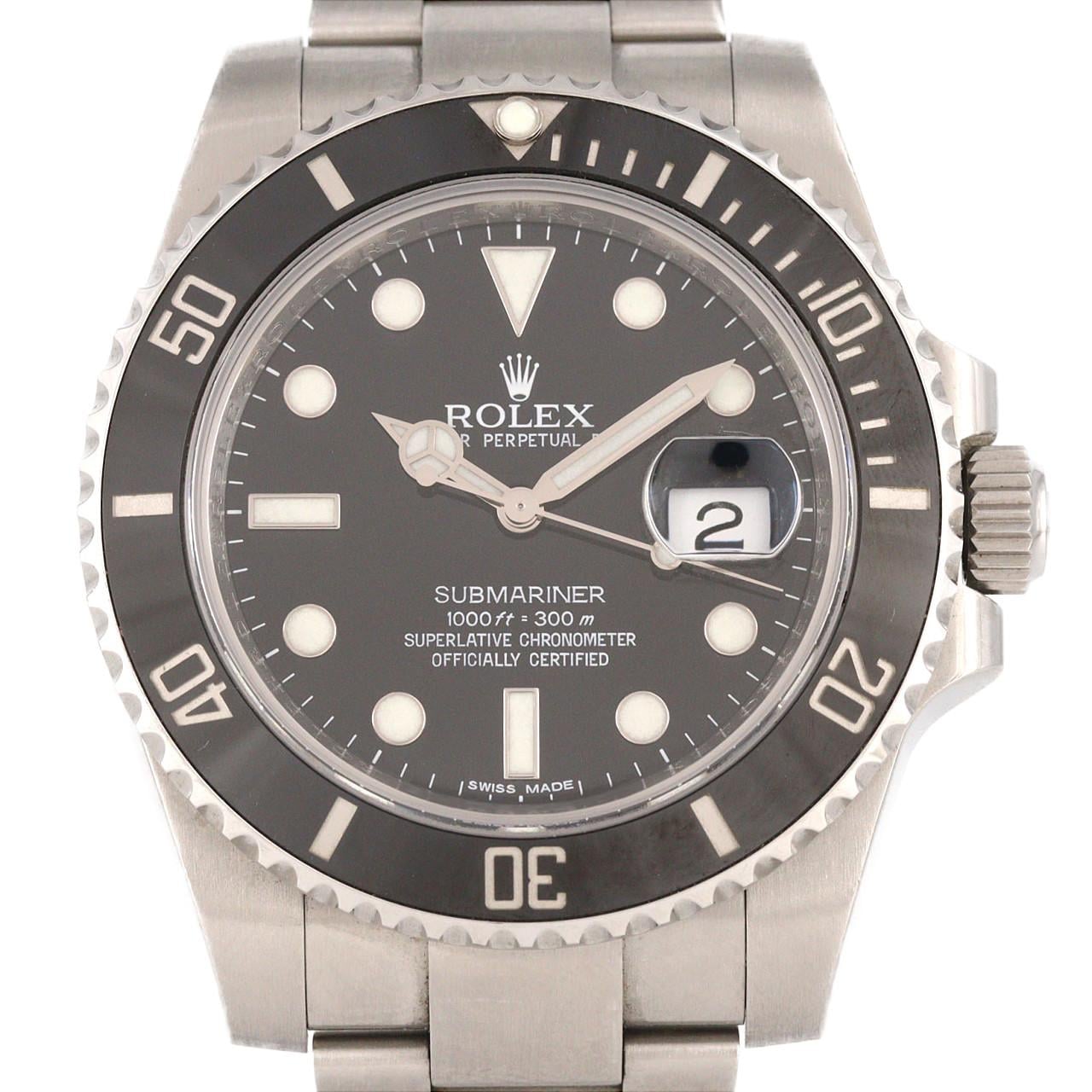 【ノーメンテナンス還元価格】ロレックス サブマリーナーデイト 116610LN SS 自動巻 ランダム番