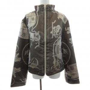 【ヴィンテージ】エルメス HERMES EX-LIBRIS ツイルレーヌ. ブルゾン