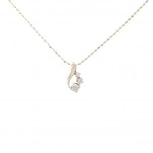 K10YG ダイヤモンド ネックレス 0.1CT