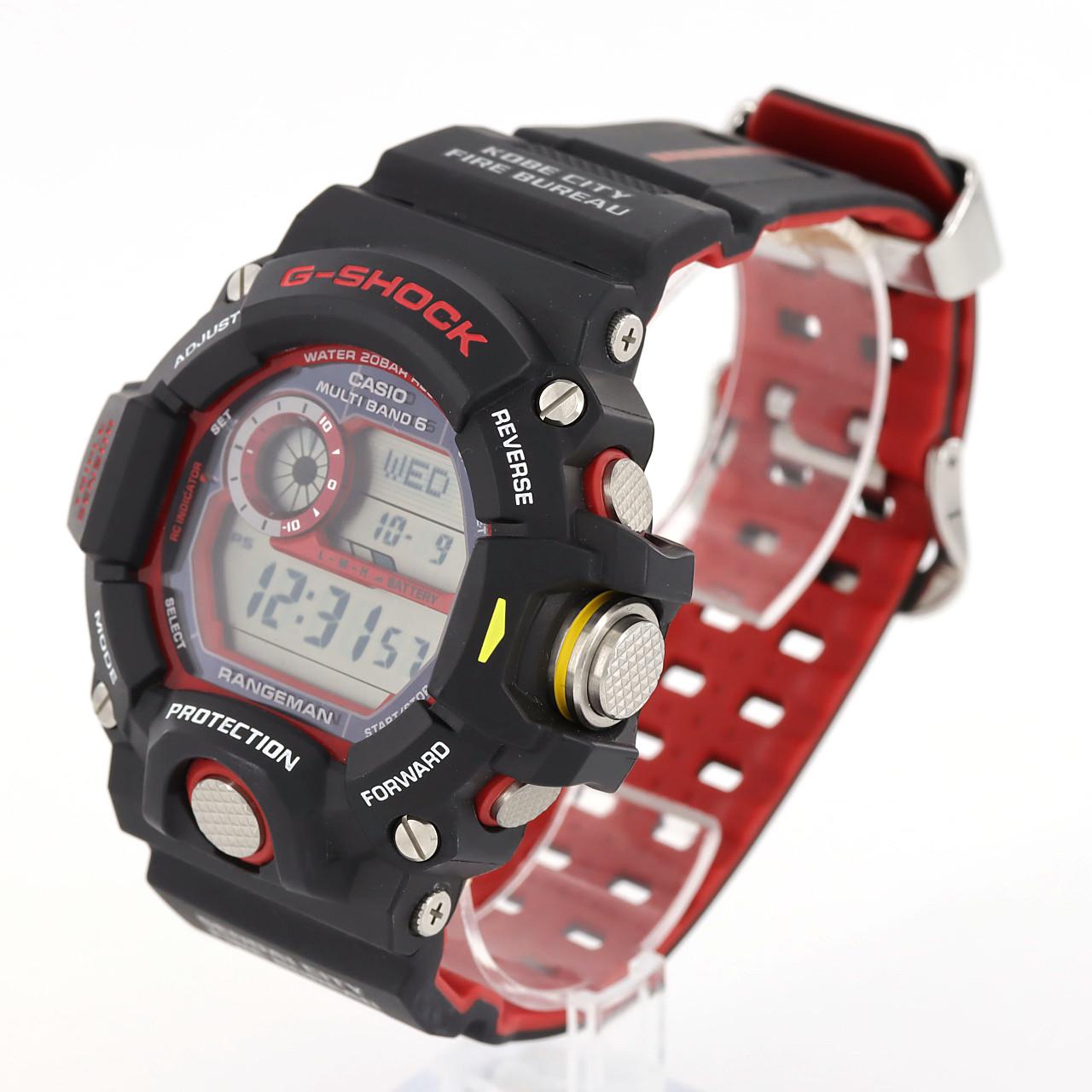 卡西欧 G-SHOCK/Rangeman/紧急消防救援队无线电钟 GW-9400NFST-1AJR 其他 太阳能石英