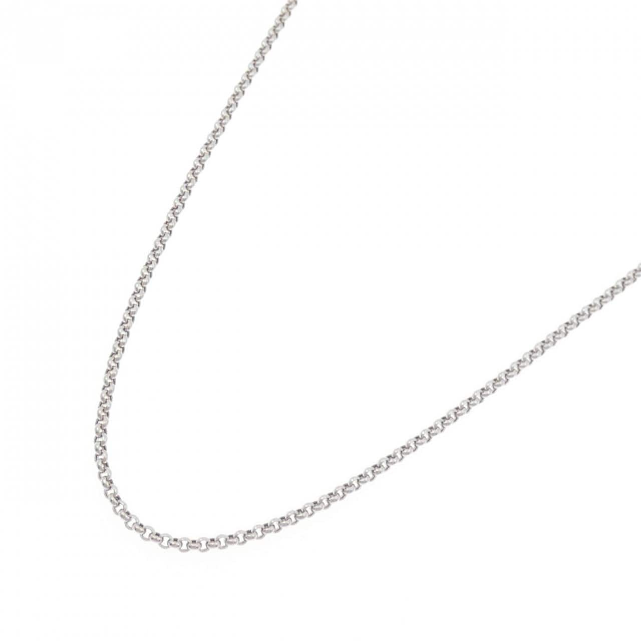 K18WG ネックレス