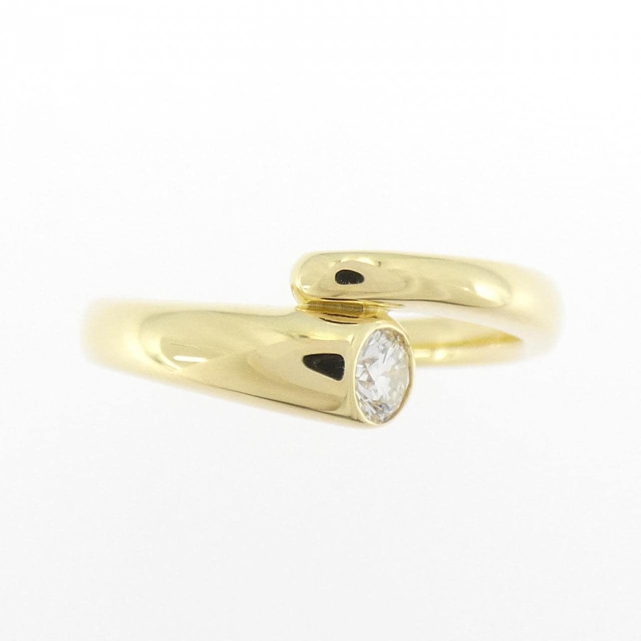 K18YG ダイヤモンド リング 0.17CT