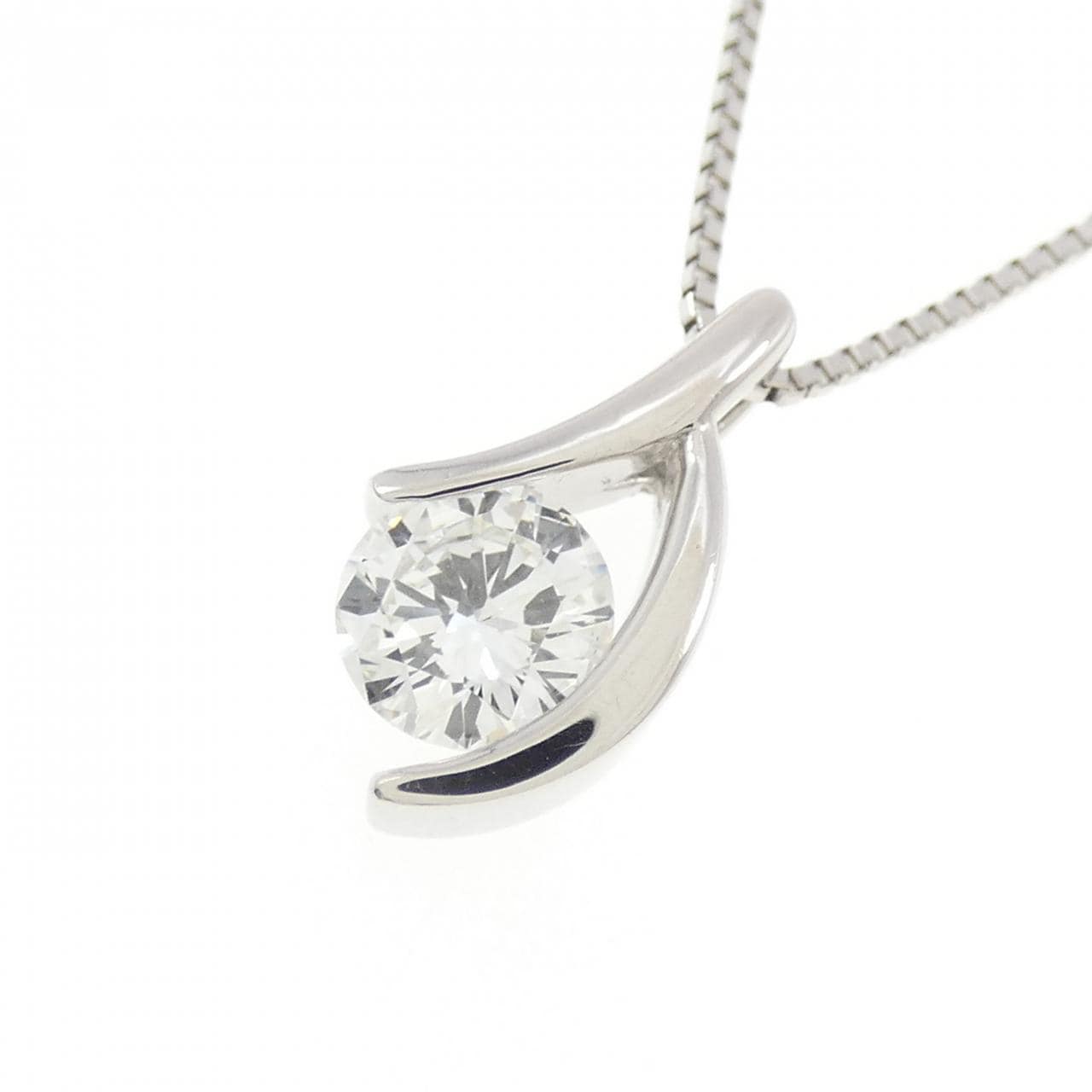 PT900/PT850 ダイヤモンド ネックレス 0.52CT