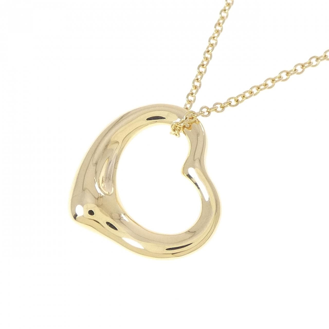 ティファニー オープンハート ネックレス