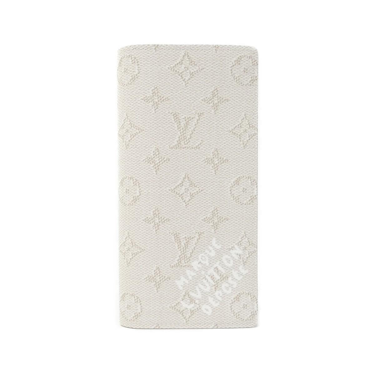 [未使用品] LOUIS VUITTON Monogram Heritage Portefeuille Brazza M15156 钱包