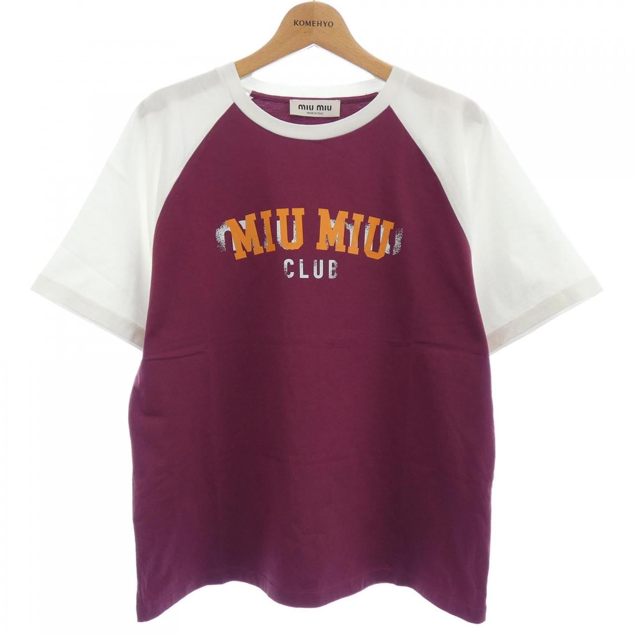 ミュウミュウ MIU MIU MJN400 11MV Tシャツ