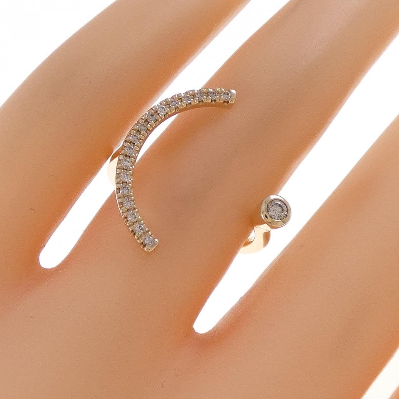 ヒロタカ ツリーホッパー リング 0.13CT