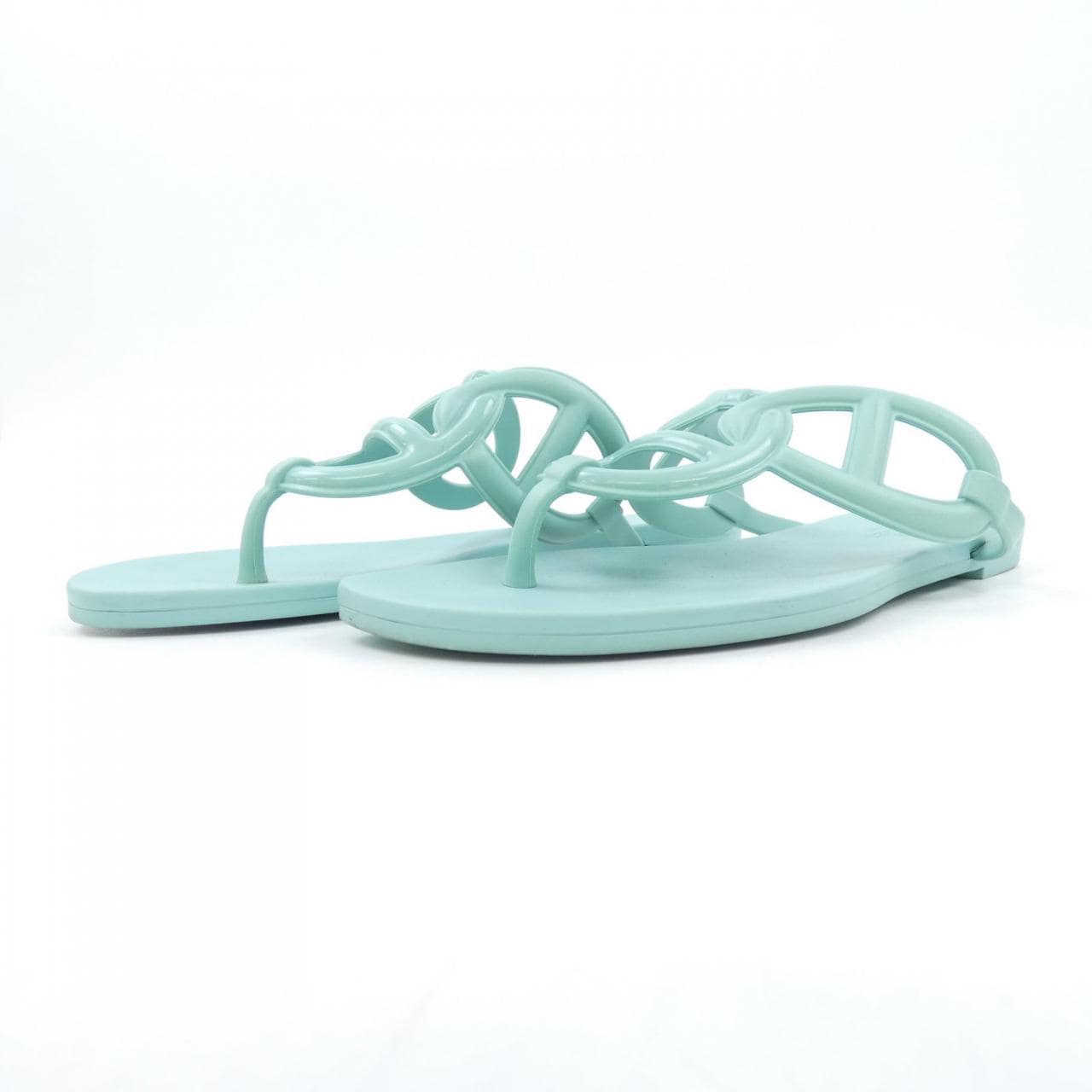 エルメス HERMES エジェリ EGERIE シェーヌダンクル 221001Z サンダル