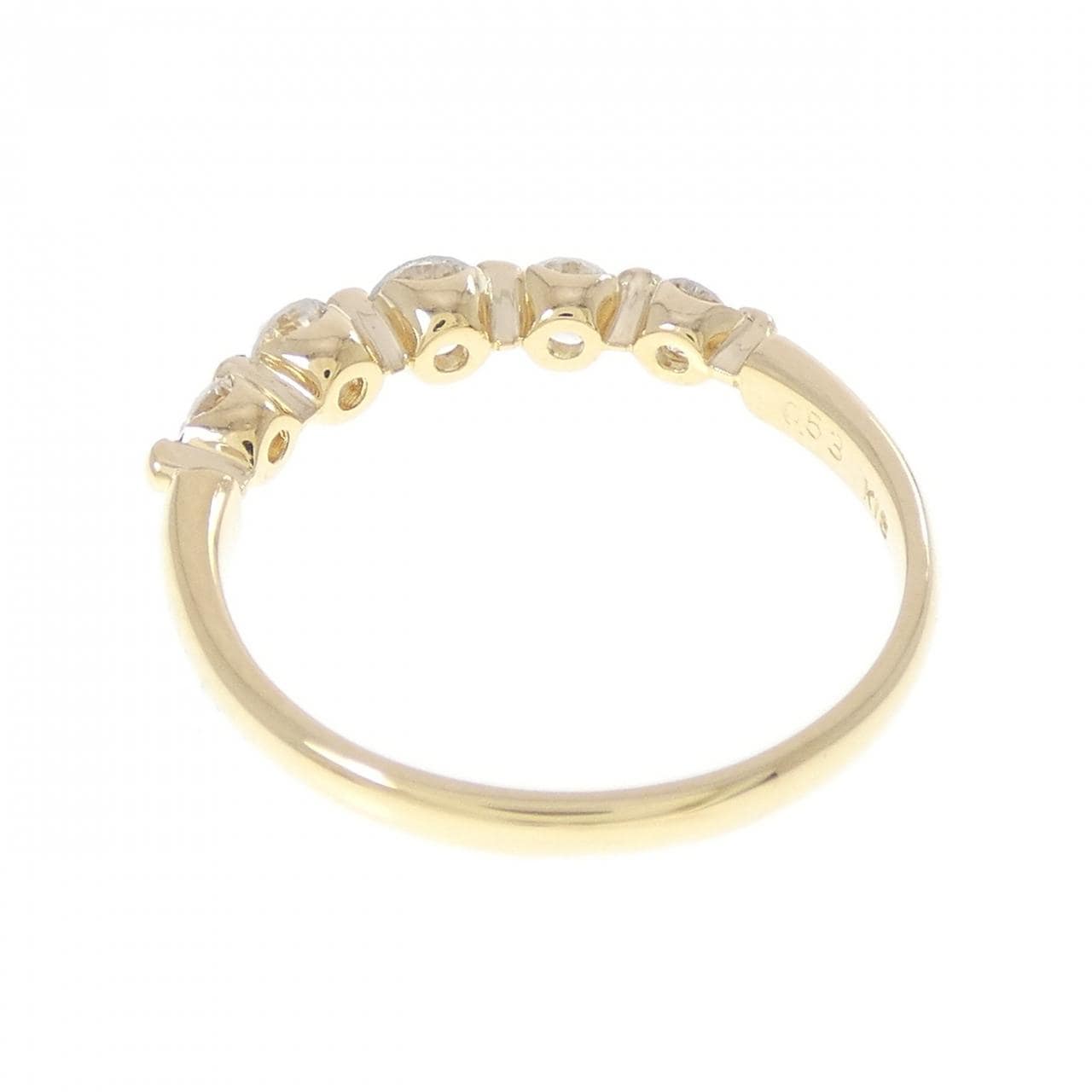 K18YG ダイヤモンド リング 0.53CT