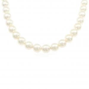 シルバークラスプ アコヤパール ネックレス 7.5-8mm