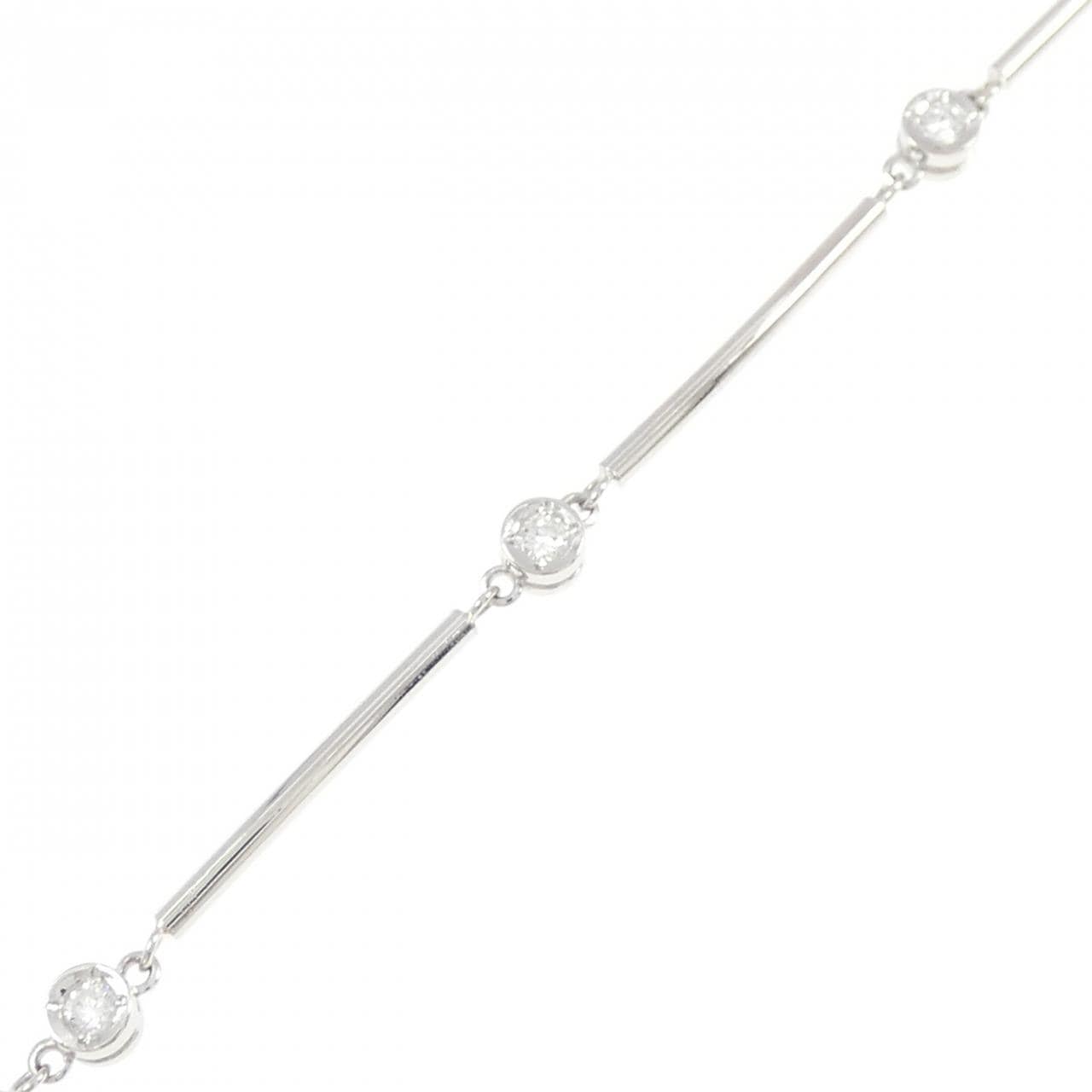 PT850 ダイヤモンド ブレスレット 0.12CT