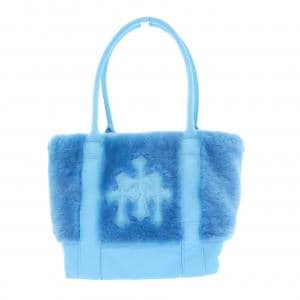 クロムハーツ CHROME HEARTS CEMETERY CROSS PATCH FUR TOTE BAG